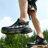 Chaussures de sécurité pour hommes en acier, fabriquées sur mesure, antidérapantes, anti-perforation, bottes de travail de sécurité