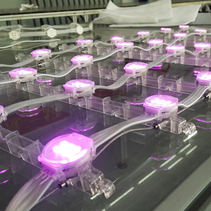 IP66 không thấm nước linh hoạt <span class=keywords><strong>LED</strong></span> lưới màn hình hiển thị cho kính Rèm xây dựng phương tiện truyền thông pixel ánh sáng lưới màn hình <span class=keywords><strong>LED</strong></span>. - Product Image 1