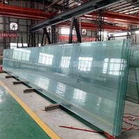 Verre flotté ultra clair à faible teneur en fer 8 mm 12 mm d'épaisseur ultra revêtement super Low-e verre trempé clair
