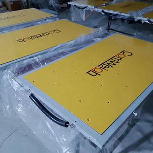 पोर्टेबल वायरलेस 1000*500 मिमी डिजिटल ट्रक एक्सल स्केल टच स्क्रीन इंडिकेटर ओम और ओडम समर्थित वजन पैमानों - Product Image 2