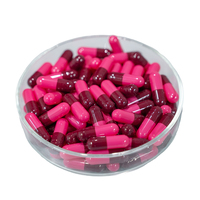 Capsules de gélatine halal taille 00 et 0, fabrication directe d'usine, matière première HPMC, certifiées GMP, vente en gros à bas prix