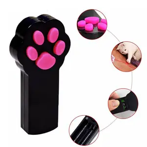 Gatto divertente cattura il puntatore luminoso a LED interattivo zampa gatto giocattoli laser rosso esercizio Chaser giocattolo Pet Scratching Training Supplies