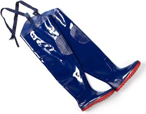 Bottes de pêche Factory Blue River pour hommes et femmes, bottes en PVC pour la plantation du riz, la pêche, le travail agricole - Product Image 6
