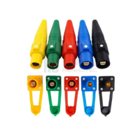 Connecteur Cam-Lock 200A, fiches d'alimentation mâles, contacts en laiton et cuivre, prise industrielle CE, connecteur Camlock