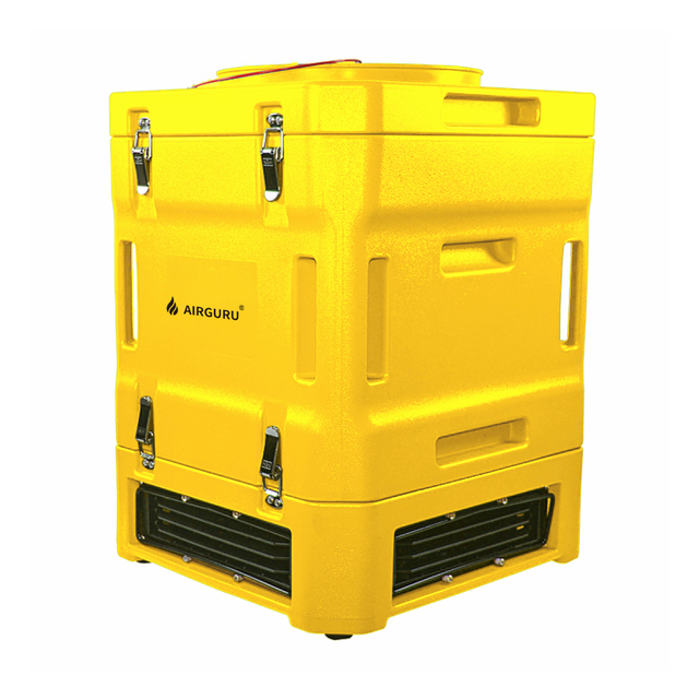 H Advanced Portable HVAC Air Scrubber Filtration System Heap Filter Negative Advanced Construction Mold Water Air Cleaning