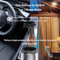 Diffuseur de parfum intelligent sans fil super cool Mini nébuliseur électrique d'huiles essentielles pures Diffuseur d'arômes sans eau pour voiture