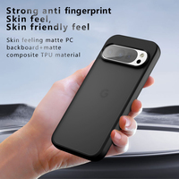 Coque de téléphone mate armure givrée pour Google Pixel 9 Pro XL 8 Pro 8A 5G couverture transparente Pixel 7A acrylique mince antichoc pare-chocs Funda