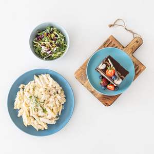 <span class=keywords><strong>24</strong></span> <span class=keywords><strong>pezzi</strong></span> di stoviglie di paglia di grano <span class=keywords><strong>piatti</strong></span> da cena <span class=keywords><strong>piatti</strong></span> da Dessert ciotole di cereali indistruttibili <span class=keywords><strong>piatti</strong></span> di plastica set di ciotole da cucina - Product Image 4