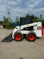 Chargeuse compacte sur pneus S70 avec moteur Kubota, garantie 1 an, composants PLC et engrenages, excellent état, pompe moteur pour