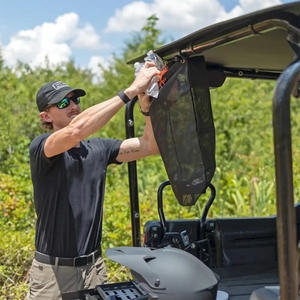 Bolsa de almacenamiento de neumáticos de repuesto para vehículos todoterreno <span class=keywords><strong>SUV</strong></span>, bolsa de red de almacenamiento de basura de malla de plástico UTV ATV hecha de nailon duradero - Product Image 5