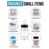 Petits contenants de rangement en plastique en forme de biberon, mini boîte cadeau pour bonbons, bijoux, bibelots, emballage pour fête