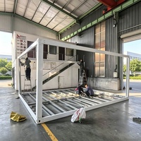 Abri préfabriqué ISO CE à installation rapide, étanche, personnalisé, résistant au vent, au feu et aux tremblements de terre, chambre préfabriquée