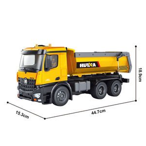 DWI Dowellin <span class=keywords><strong>Huina</strong></span> 1:14 Camión Volquete de Aleación con Control Remoto de 14 Canales 2.4Ghz, Vehículo RC de Ingeniería con Luces para Niños - Product Image 5