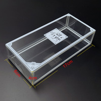 Boîte d'emballage cadeau transparente en PVC, boîte cadeau transparente en PVC PET avec logo, boîtes à bonbons