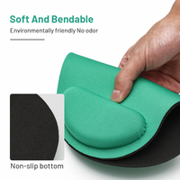 Petit tapis de souris en mousse à mémoire de forme personnalisé en usine tapis de souris Computereva tapis de souris de jeu pour poignet d'ordinateur pour la maison de bureau