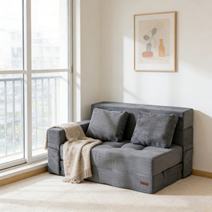 Sofá Cama Plegable 2 en 1 Moderno y de Lujo, Sofá Individual Tipo Tatami, Económico, para Sala de Estar, Venta Directa de Fábrica - Product Image 4