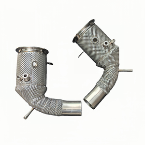 Tubo de Escape de Acero Inoxidable DEX con Acabado Espejo, 1.5 mm de Espesor, Alto Flujo y Protección Térmica para PORSCHE <span class=keywords><strong>911</strong></span> <span class=keywords><strong>992</strong></span> 3.0T 2020-2024 - Product Image 1