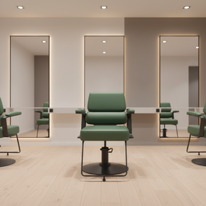 Sillón <span class=keywords><strong>de</strong></span> Barbería <span class=keywords><strong>de</strong></span> Alta Calidad con Reposapiés, Giratorio y Elevador, Silla <span class=keywords><strong>de</strong></span> Peluquería Especial para Salón <span class=keywords><strong>de</strong></span> Belleza, Muebles <span class=keywords><strong>de</strong></span> Salón - Product Image 3