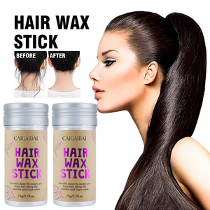 CAIGAIBAI Cheveux Offre Spéciale Noir Look Naturel Hydrater Vague de Cheveux Définir Vague pour Hommes Noirs Cheveux <span class=keywords><strong>Cire</strong></span> Bâton Forte Tenue - Product Image 1