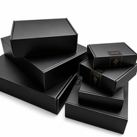 Umweltfreundliche Biologisch Abbaubare Gestanzte Wellpappe Wiederverwendbare Faltbare Versandbox mit Gedrucktem Logo Matt-Finish für E-Commerce-Verpackungen