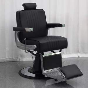 Professional <b>Barber</b> <b>Chair</b>,Height Adjustment, Reclining, Barbershop Styling <b>Chair</b> Hair Salon <b>Chair</b> - Product Image 3
