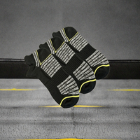 Chaussettes de sport tricotées pour hommes, antidérapantes et épaissies, avec protection des chevilles, idéales pour le basketball – Collection Printemps