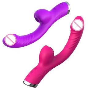 Vibrateur Clitoridien à Succion et Léchage, Rechargeable USB, 10 Fréquences, Étanche IPX7, <span class=keywords><strong>Vibro</strong></span>-Sucette Clitoridienne, Dildo Vibrant Point G - Product Image 2