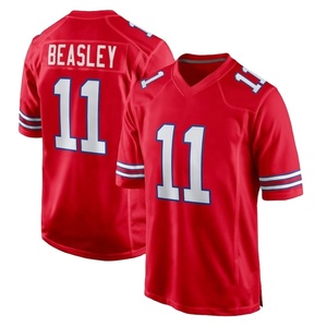 Rosso da uomo 23 Christian McCaffrey 1 Deebo Samuel Sr 11 Brandon Aiyuk 14 <span class=keywords><strong>Ricky</strong></span> Pearsall America maglia da calcio cucita - Product Image 6