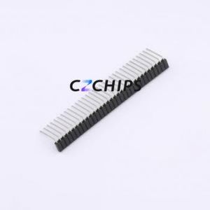 SSA-132-W-T-RA Pin Socket Bent Lead Through Hole,P=2.54mm Connector 2.54mm Right Angle Insert Single Row 32P - Product Image 2