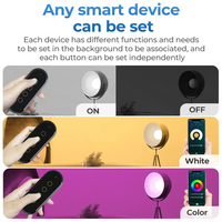 Produits de télécommande modernes haut de gamme tuya 4 Gang Touch Pattern Home sans fil Zigbee Smart scene Switch Devices