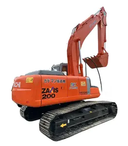 Pengiriman gratis Hitachi Zx200-5 ekskavator dalam kondisi baik dari JapanJapan bekas Hitachi EX200-3 ekskavator untuk dijual