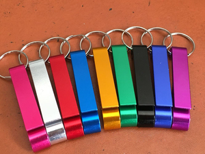 2024 Goedkope Promotie Aangepaste Logo Fliptop Aluminium Sleutelhanger Metalen Bier Cola <span class=keywords><strong>Opener</strong></span> Roestvrij Staal Flesopener - Product Image 6