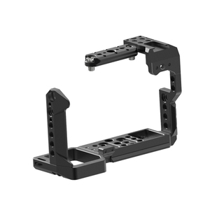 YEAH OTAN Rails Plaque de dégagement rapide Cage complète/demi-corps interchangeable pour appareil photo <span class=keywords><strong>Sony</strong></span> <span class=keywords><strong>FX30</strong></span> X3 avec pince de câble HDMI - Product Image 5