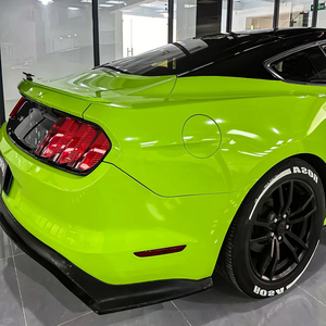Selbst heilende Frucht Grün PET Vinyl Wrap 200 Farb verschiebung UV-beständig Säure Regen beständig TPU Selbst klebende Auto Wrap Body Position - Product Image 2