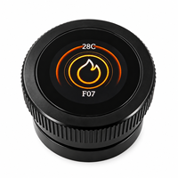 Module d'écran LCD TFT rond et carré IPS de 1,28 "/2,1" avec bouton rotatif pour l'automobile, les appareils ménagers, PCBA, marque HUISHINE