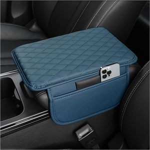 Cubierta de consola central de coche Universal impermeable de lujo con caja de almacenamiento portavasos compatible con Kia/Toyota/Kia/Tesla - Product Image 3