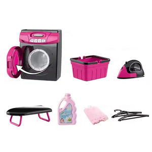 Enfants en plastique Miniature appareil ménager jouets accessoires ensemble <span class=keywords><strong>et</strong></span> <span class=keywords><strong>fer</strong></span> semblant jouer <span class=keywords><strong>Machine</strong></span> à <span class=keywords><strong>laver</strong></span> <span class=keywords><strong>jouet</strong></span> - Product Image 2
