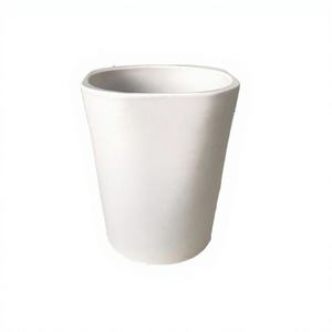 Maceta Cuadrada de Cerámica Mate de Estilo Nórdico Contemporáneo, Color Personalizado, Decoración para el Hogar, Maceta para Orquídeas y Plantas Verdes - Product Image 3