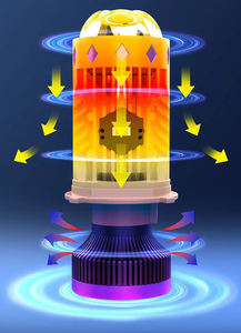 Автомобильные аксессуары H4 Bi светодиодный проектор с объективом 85 Вт 6500LM светодиодная фара с высоким/двусторонним лучом подходит для авто для Yamaha Moto для Mark X 2005 - Product Image 3