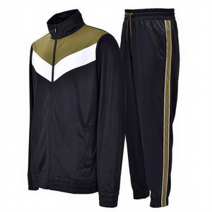 Conjuntos Deportivos para Hombre, Pantalones Deportivos con Bloques de Color, Cintura Elástica con Cordón, Estilo Deportivo, Transpirables, de Poliéster - Product Image 5
