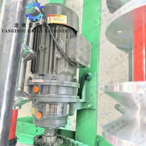 Equipo de Fabricación de Tejas Metálicas para Fábricas de Alimentos, Máquina Automática de Conformado de Rollos con Motor de Engranajes y Rodamientos - Product Image 4