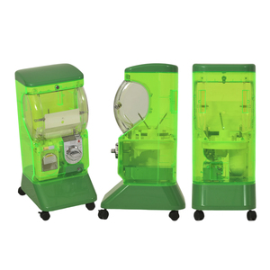Yarı Saydam Yeşil Gachapon Makinesi Orijinal Üretici Kapsül Oyuncak Otomatı Bükülmüş Yumurta Mini Gacha Gachapon Otomatı - Product Image 4