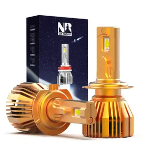 NAO NR 300W 50000Lm السيارات كشافات لمبة 9005 H1 H3 H11 في Canbus H7 فوكو Led H4 توربو الضباب مصباح ليد سيارة H4 الصمام العلوي للسيارة