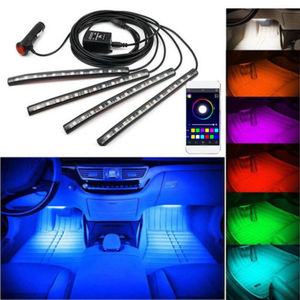 Système D'éclairage automatique Voiture DJ Ambiance LED Bande Luci LED Auto Voiture Lumière De Décoration - Product Image 2