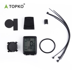 Topko giá rẻ Màn hình hiển thị lớn không dây rainproof đi xe đạp kỹ thuật số Đồng hồ bấm giờ không thấm nước xe đạp Máy tính đồng hồ bấm giờ - Product Image 4