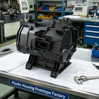 Prototipo de Carcasa de Evaporador y Ventilador HVAC Automotriz de Alto Rendimiento, Servicio de Prototipado Rápido CNC OEM para Carcasas de Aire Acondicionado para Automóviles