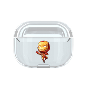Auricular inalámbrico para los AirPods de <span class=keywords><strong>Apple</strong></span> <span class=keywords><strong>Pro</strong></span> caso transparente caso de la historieta para aire vainas <span class=keywords><strong>Pro</strong></span> 3 cubierta <span class=keywords><strong>Earpods</strong></span> Protector - Product Image 1
