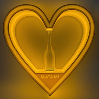 Présentoir LED Rechargeable pour Bouteilles de Champagne avec Logo Personnalisé pour Boîte de Nuit, Bar, Fête – Affichage VIP Lumineux