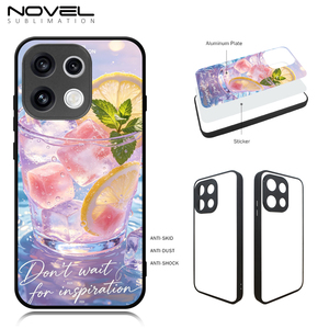 Fundas de Teléfono para Sublimación al por Mayor para Realme C100 4G, TPU 2D, Personalizables con Impresión DIY, Inserto de Aluminio, Resistentes a Impactos, para la Serie Realme - Product Image 2