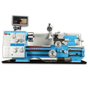 Độ chính xác cao kim loại băng ghế dự bị máy tiện cjm320b/Mini Lathe giá - Product Image 1